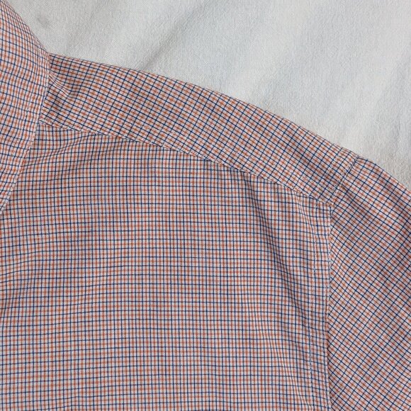 CHAPS MEN'S LONG SLEEVE BUTTON UP FRONT COLLAR SHIRT SIZE LARGE RALPH LAUREN LG - Picture 6 of 16